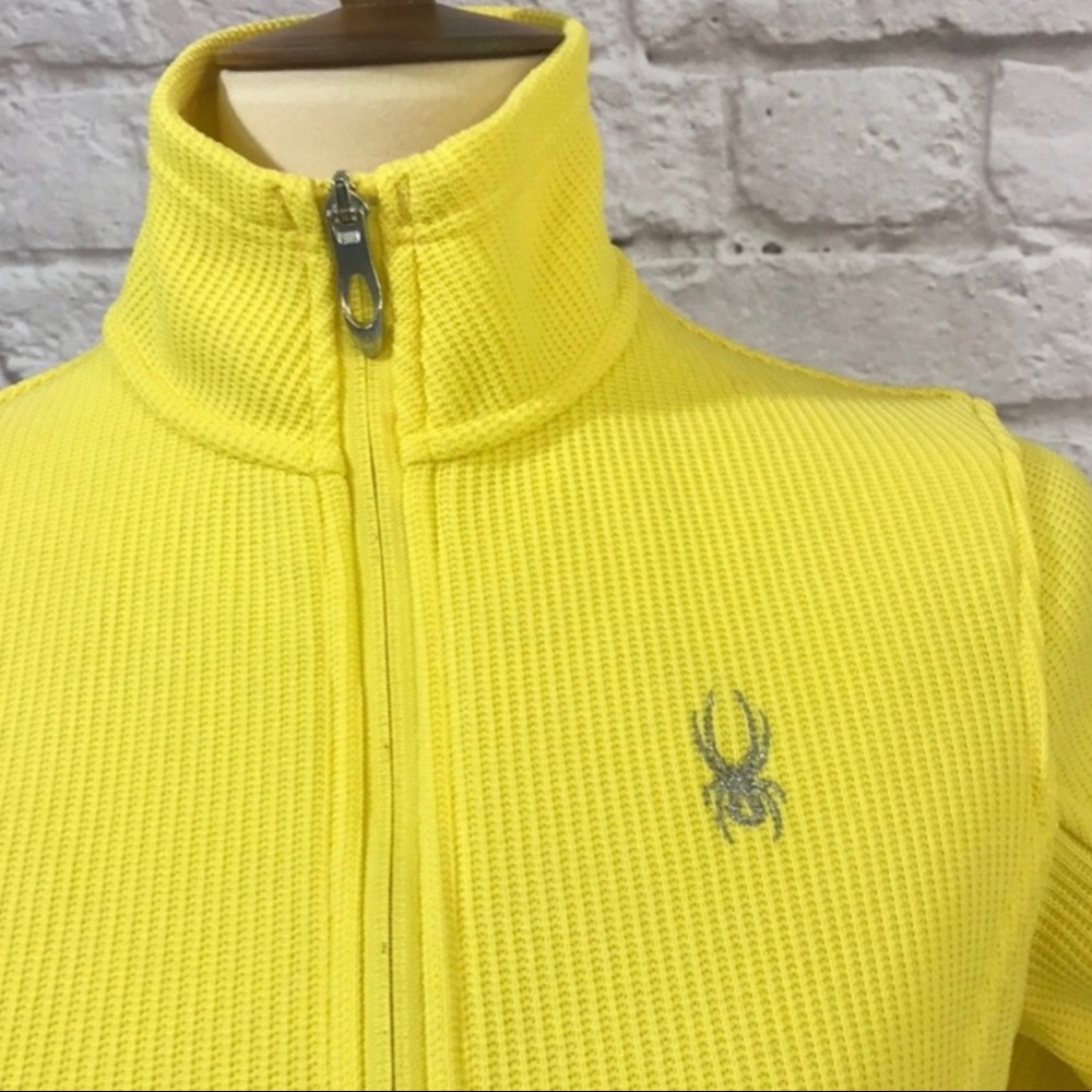 Spyder CORE Sweater jacket, yellow, small